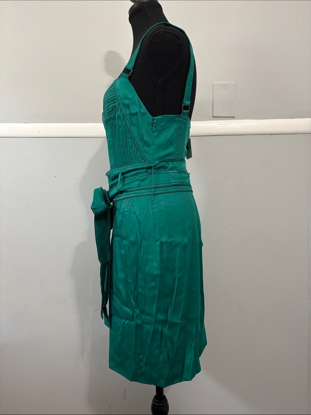 Free People Teal Green Sleeveless Women's Party Dress - Picture 5 of 15